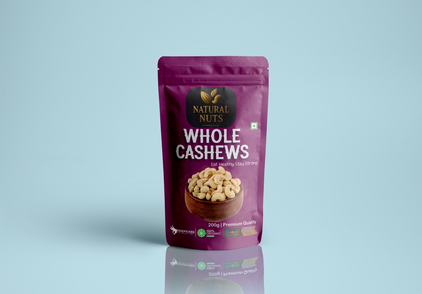 Natural Nuts Whole Cashews