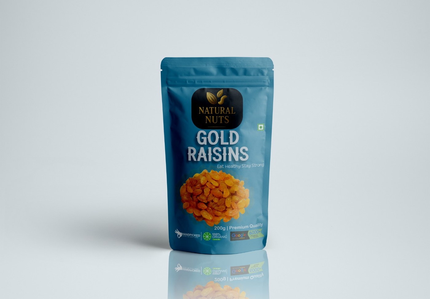 Natural Nuts Gold Raisins